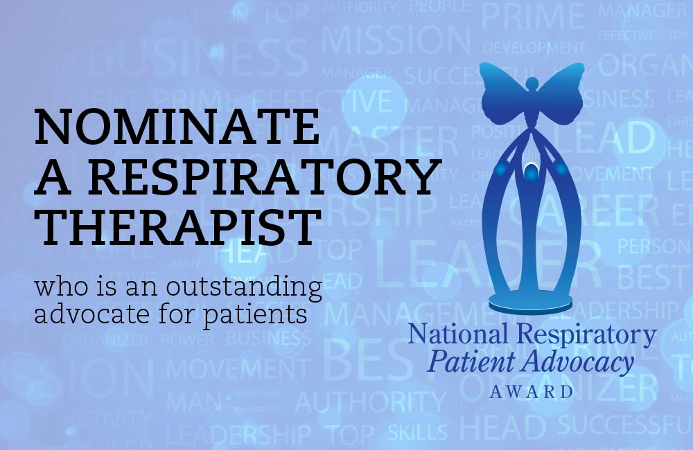 National Respiratory Patient Advocacy Award